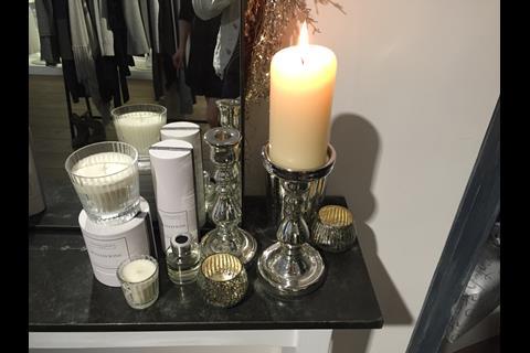 White company gifts and decorations
